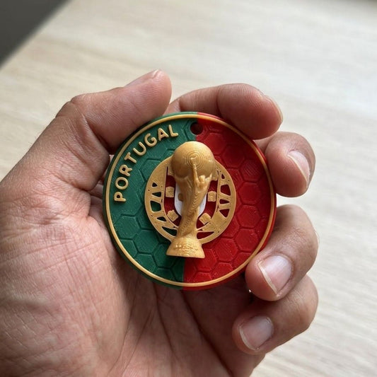Portugal trophy keychain premium edition