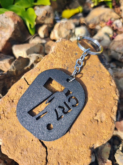 Cristiano Ronaldo Inspired Keychain – Premium Fan Collectible