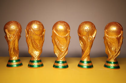 Global Glory Trophy – Gold Finish Decorative Showpiece (9.3 Inches)