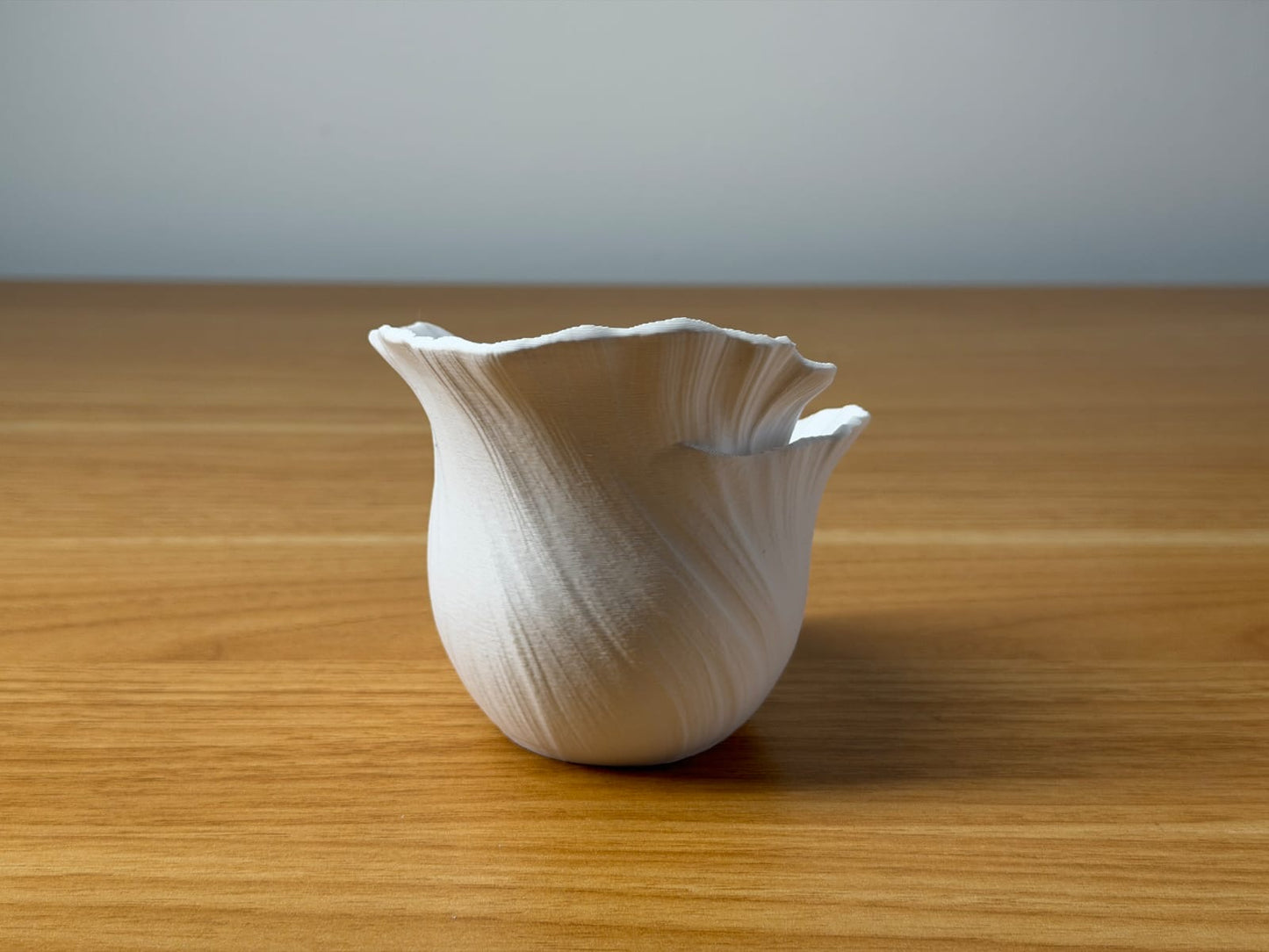 Bloom Wave Vase (25 cm) | Premium Modern Decorative Vase for Home & Office