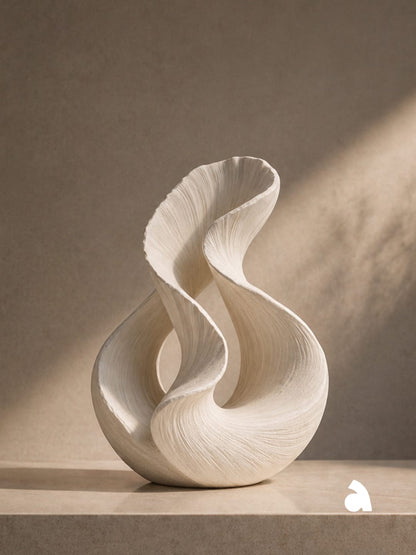 Infinity Flow Sculpture (30 cm) | Premium Modern Abstract Home Décor