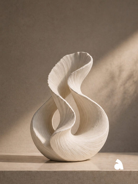 Infinity Flow Sculpture (30 cm) | Premium Modern Abstract Home Décor